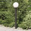 vidaXL Pollerleuchte 120 cm Schwarz IP44 4006113 Bild 3