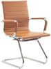 WAHSON OFFICE CHAIRS Bürostuhl 2 PU-Leder-Freischwinger Besucherstühle mit Chromgestell Bild 4