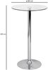 Stehtisch PARTY rund Glas Metall 60x60 cm mit Trompetenfuß Bild 5