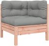 vidaXL Garten-Ecksofa mit Kissen 2 Stk. Massivholz Douglasie 838155 Bild 5