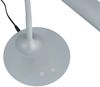 LED Schreibtischlampe POLO Grau dimmbar 41cm hoch mit Flexgelenk Bild 5