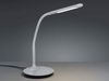 LED Schreibtischlampe POLO Grau dimmbar 41cm hoch mit Flexgelenk Bild 4