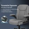 Ergonomischer Gaming Stuhl SGS Gas-Lift 150kg Grau Massage Bürostuhl Bild 3