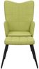 vidaXL Relaxsessel mit Hocker Grün Stoff [327957] Bild 4