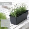 Annastore Balkonkasten Blumenkasten aus wetterfestem Kunststoff - Blumenkästen - Balkonkästen Bild 3