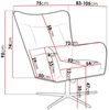 Sessel Olo (Farbe: Velluto 14) Bild 5