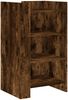 vidaXL Sideboard Räuchereiche 45x35x75 cm Holzwerkstoff 848385 Bild 2