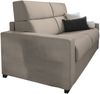 Dmora 2-Sitzer Schlafsofa None, Schlafsofa fürs Wohnzimmer, gepolstert, abnehmbar, 100 % Made in Italy-Qualität, 180x95 h100 cm, Taube Bild 5
