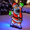 Weihnachtsmann LED, 60cm Infinity, IP44 6/18T Bild 4