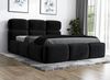 Polsterbett MAROKO 180x200 mit Matratze, Bettkasten und Lattenrost. Farbe: Schwarz 20 Bild 2