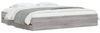 vidaXL Bettgestell mit Schubladen Grau Sonoma 180x200cm Holzwerkstoff 3207257 Bild 2