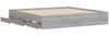 vidaXL Bettgestell mit Schubladen Grau Sonoma 180x200cm Holzwerkstoff 3207257 Bild 5