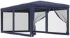 vidaXL Partyzelt mit 6 Mesh-Seitenwänden Blau 3x6 m HDPE 319237 Bild 2