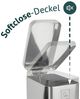 SVITA Mülleimer STM10, Treteimer, Softclose-Funktion, 18L, Edelstahl, Silber Bild 3