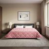 vidaXL Winterbettdecke Rosa 200 x 220 cm Mikrofaser und Teddy-Fleece 42026345 Bild 4