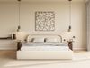 Selsey 'Ruvi' Polsterbett mit Lattenrost und Stauraum, beige, 160x200 cm Bild 3