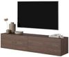 Selsey BISIRA TV-Element, Melamine, Nussbaum, 140 cm Bild 3