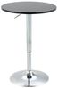 HOMCOM Bartisch höhenverstellbarer Bistrotisch (Bistrotisch, 1-St, Drehtisch), Schwarz Ø61 x 70-90H cm Bild 4