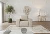 Sessel Designersessel ESTELLE in Stoff Opera Velvet Pearl Bild 2