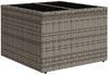 vidaXL 11-teiliges Gartensofa-Set mit Kissen, grau, Polyrattan 3221880 Bild 4