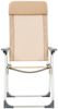 vidaXL Klappbare Campingstühle 4 Stk. Aluminium Creme 44309 Bild 4