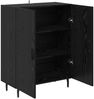 vidaXL Sideboard Schwarz Eichen-Optik 69,5 x 34 x 90 cm Holzwerkstoff 881479 Bild 5
