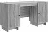 vidaXL Schreibtisch Grau Sonoma Holzwerkstoff 142,5 x 50 x 75 cm 3414573 Bild 2