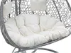 Vente-unique - CAYAMBE Leisure furniture for garden Harz Grau - B 120 cm x H 200 cm x L 120 cm Bild 5