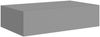 vidaXL Wandregale mit Schubladen 2 Stk. Grau 40x23,5x10 cm MDF 330246 Bild 4