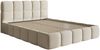 Selsey 'Cloudy' Polsterbett 160x200 mit Bouclé-Bezug, hellbeige Bild 4
