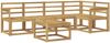 vidaXL Outdoor-Sofagarnitur 6 pcs Weiß Massivholz Akazie 3387653 Bild 2