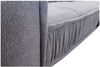 Ecksofa Schlafsofa Sofa FLORENCE Stoff Bubble Grau Ottomane Links Bild 4