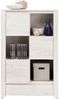 Highboard Adina / Angel, Holzwerkstoff, Weiß, 84 x 131 x 40 cm Bild 3