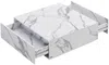 Vente-unique - ANTRIM Couchtisch Holz, Platte Weiß - B 90 cm x H 35 cm x L 90 cm Bild 4