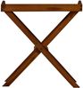 MiaMöbel Teak Beistelltisch mit abnehmbarem Tablett Massivholz Teak Modern Bild 2