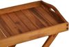 MiaMöbel Teak Beistelltisch mit abnehmbarem Tablett Massivholz Teak Modern Bild 4