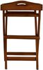 MiaMöbel Teak Beistelltisch mit abnehmbarem Tablett Massivholz Teak Modern Bild 3