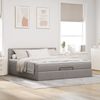 vidaXL Ottoman-Bett mit Matratze Taupe 160x200 cm Stoff 3311640 Bild 3