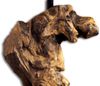 Levandeo® Nachttischlampe, Lampe Tischlampe aus Holz Holzlampe Tischleuchte braun Treibholz Bild 4