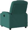 vidaXL Massagesessel Elektrisch Dunkelgrün Stoff 3204362 Bild 5