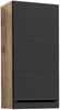 Badezimmer-Set >Vista< (4-tlg.) in Viking Oak / Schwarz - 115x190x31 (BxHxT) Bild 5