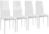 Essgruppe Bergen (Set, 5-tlg) 105x60x75 cm weiß [en. casa] Bild 4