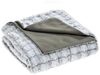 Wohndecke Masha Kuscheldecke Tagesdecke Fellimitat Fleece 150x200cm grau, aqua-textil, bügelfrei,flauschig,mollig warm,warm,weich,waschbar,effektvoll Bild 4