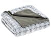 Wohndecke Masha Kuscheldecke Tagesdecke Fellimitat Fleece 150x200cm grau, aqua-textil, bügelfrei,flauschig,mollig warm,warm,weich,waschbar,effektvoll Bild 5