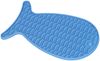 Nobby Leckmatte Silikon Snack-Matte Fish 23 x 13,5 cm blau Bild 3