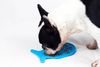 Nobby Leckmatte Silikon Snack-Matte Fish 23 x 13,5 cm blau Bild 5
