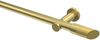 Gardinenstangen-Set Platon Verano 140 cm, 1-läufig (ohne Ringe), 20 mm Ø Messing-Optik Bild 1