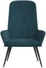 vidaXL Relaxsessel Blau Samt 341204 Bild 2