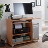 Wohnling 'David' Computertisch, mit Tastaturauszug, rollbar, Buche, 90 x 71 x 50 cm Bild 3