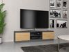 TOPESHOP LOWBOARD RTV Laminierte Spanplatte Antr/Artis 140 cm (H 36 x T 40 x B 140 cm) Bild 3